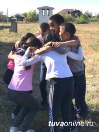 Кызыл: Посвящение в 5-классники в школе № 8 прошло в формате Малых Олимпийских игр