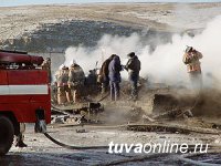 В Кызыле хоронят сгоревших детей