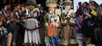 Лучший в «Этностиле в современном костюме» на форуме этномоды на Байкале — Айдаш Сат (Тува)
