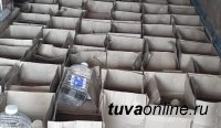В Туве изъяли три тонны нелегального алкоголя, которые планировали реализовать во время февральских праздников