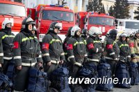 В Туве в рамках подготовки к паводкоопасному и пожароопасному периодам, состоялся смотр сил и средств