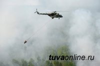 Военных привлекли в тушению пожаров в Туве