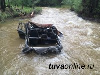 В Туве водителей просят не выезжать в районы, где разгулялся паводок