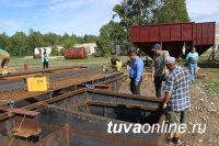 В Тандинском районе Тувы строят зерноток с зернохранилищами