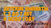 На выплаты на детей от 3 до 7 лет семьям с доходом, не превышающим прожиточный минимум, власти Тувы защитили 962 млн. рублей