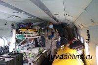 «Тува Авиа»: Вертолеты тоже дезинфицируют