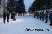Сводный отряд тувинских полицейских отправился в командировку на Северный Кавказ