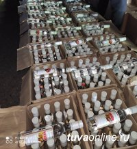 В Туве жителя Ак-Довурака задержали на попытке сбыть землякам 1,7 тонны нелегальной спиртной продукции