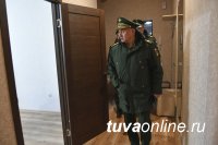 В Кызыле первое новоселье в новых домах отмечают 100 военнослужащих 55-й мотострелковой бригады