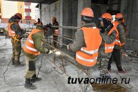 В Туве в майские праздники ударно работают строители