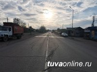 В Кызыле вечером на пешеходном переходе сбита 12-летняя девочка
