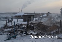 В Тоджинском районе Тувы мать с двумя детьми погибла в пожаре по вине мужа