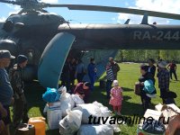 Союз женщин Тувы направил в Тоджинский район гуманитарную помощь