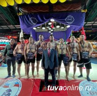 На Чемпионате Европы по сумо отличились борцы из Тувы