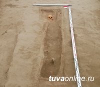 Завершена полевая археологическая практика на могильнике Терезин студентов – историков ТувГУ