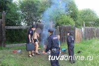 Полицейские Тувы проверяют места скопления подростков