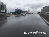 В Кызыле в разгаре ремонтные работы на дорогах