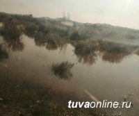 Уровень воды в реке Тес на юге Тувы поднялся. Отдыхающих просят воздержаться от поездок на озеро Торе-Холь