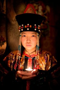 Александр Химушин сфотографировал в монгольском аймаке Ховд 101-летнего тувинца Чимеда Буурлая