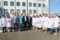 В Кызыле благодаря Минобороны России открылась новая современная консультационно-диагностическая поликлиника
