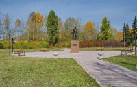 К 100-летию ТНР в Туране открыли памятник основателю тувинской государственности Иннокентию Сафьянову