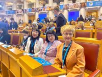 В работе III Евразийского женского форума приняла участие сенатор Дина Оюн