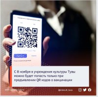 С 8 ноября в учреждения культуры Тувы можно будет войти только с QR-кодом