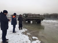В селе Ээрбек Кызылского кожууна эвакуировали жителей из-за подъема воды в Енисее
