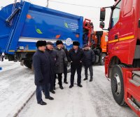 В Туву впервые за десятки лет поступила крупная партия коммунальной техники