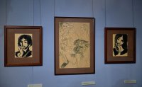 В Москве в Музее Пушкина на Пречистенке открылась выставка рисунков Нади Рушевой