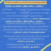 В Кызыле открыты два дополнительных пункта вакцинации - в ТД "Норзин" и Центре занятости В Кызыле открыты два дополнительных пункта вакцинации - в ТД "Норзин" и Центре занятости