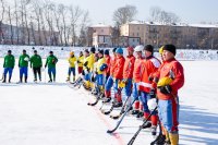 В Национальном парке Кызыла стартовали недельные соревнования по хоккею