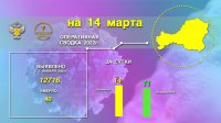 В Туве за сутки отмечены 14 новых случаев COVID-19