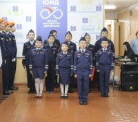 В Кызыле второклассники Гимназии № 5 приняли присягу юных инспекторов дорожного движения