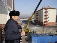 Владислав Ховалыг проверил строительство детских садов и жилых домов в Кызыле