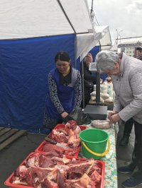 В Кызыле прошла очередная ярмарка выходного дня
