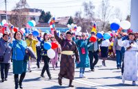 В Туве после двухлетнего перерыва прошли народные гуляния, посвященные празднику Весны и Труд