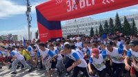 Почти 1000 человек пробежали «ЗаБег» в Кызыле