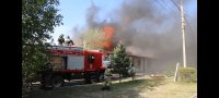 В здании Театра танца и костюма "Эдегей" в Кызыле произошел пожар