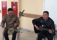Артисты Тувы выступили в Главном военном клиническом госпитале