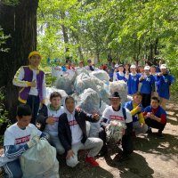 «Добрые Сердца Тувы» организовали субботник во Всероссийский день эколога