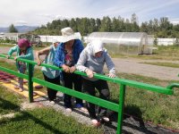 Хайыраканский дом-интернат вывел своих постояльцев на "Тропу здоровья"