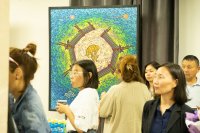 В Туве открылась выставка известного художника-живописца Шоя Чурука