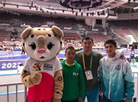 Юные спортсмены Эртине Иргит и Булат Ооржак завоевали серебро на международных играх "Дети Азии"