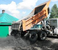 В Туве началась доставка "социального" угля 3624 семьям