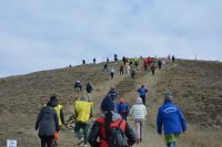 Жители Тувы прошли «10 000 шагов к жизни» к вершине Догээ