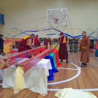 В Туве прошла подготовка к проведению обряда "Зунчуп" - установке освященных предметов в статую Будды в Кызыле