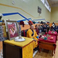 В Туве прошла подготовка к проведению обряда "Зунчуп" - установке освященных предметов в статую Будды в Кызыле