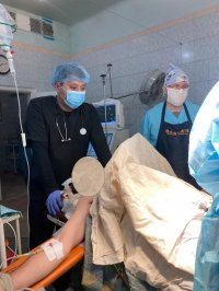 Семья врачей из Тувы работает в зоне специальной военной операции