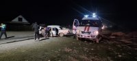 В Туве пострадавшего в ДТП водителя вытащили из машины с помощью инструментов